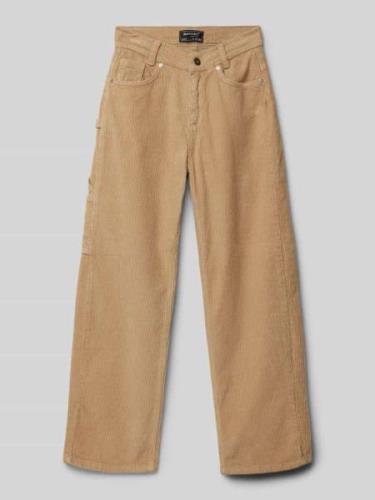 Blue Effect Regular Fit Cordhose im 5-Pocket-Design in Sand, Größe 140