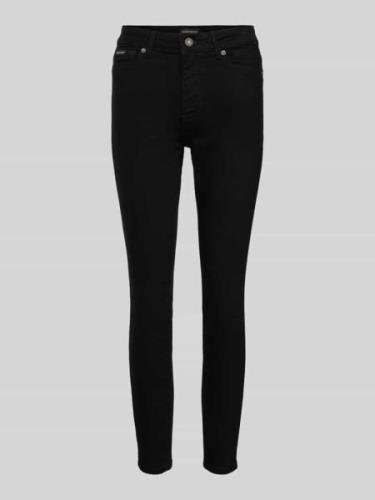 Guess Jeans Skinny Fit Jeans im 5-Pocket-Design in Black, Größe 27/28