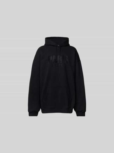 VETEMENTS Oversized Hoodie mit Kapuze in Black, Größe L