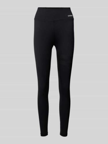 Stronger Leggings mit elastischem Bund in Black, Größe L