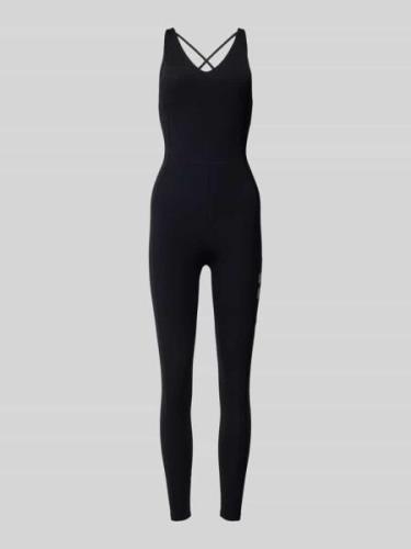 Stronger Jumpsuit in körpernaher Passform mit V-Ausschnitt in Black, G...