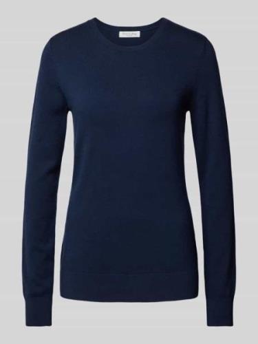 Christian Berg Woman Regular Fit Strickpullover mit gerippten Abschlüs...