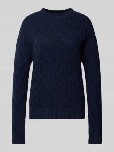 Christian Berg Woman Kaschmirstrickpullover mit Rundhalsausschnitt in ...