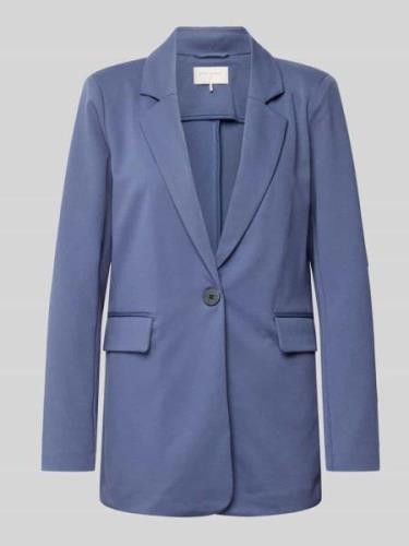 FREE/QUENT Blazer mit Reverskragen Modell 'Nanni' in Blau, Größe L