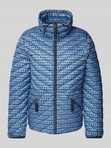 Christian Berg Woman Selection Steppjacke mit Stehkragen in Dunkelblau...