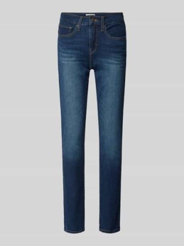 Levi's® 300 Shaping Slim Fit Jeans im 5-Pocket-Design in Dunkelblau, G...