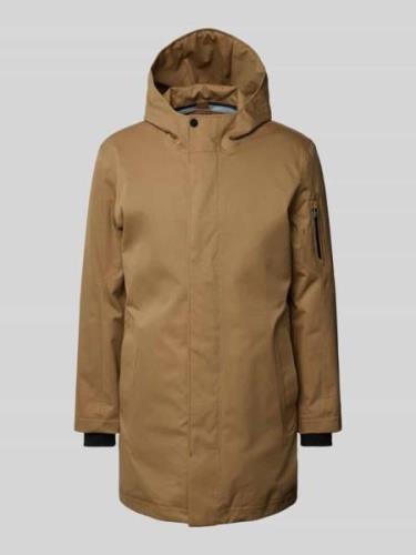 G-LAB Jacke mit Kapuze Modell 'Globe' in Sand, Größe XL