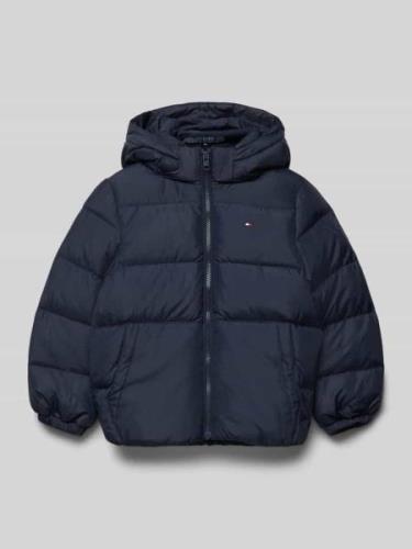 Tommy Hilfiger Kids Daunenjacke mit Reißverschluss in Marine, Größe 12...