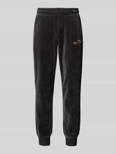 PUMA PERFORMANCE Relaxed Fit Sweatpants mit Label-Stitching Modell 'Ve...