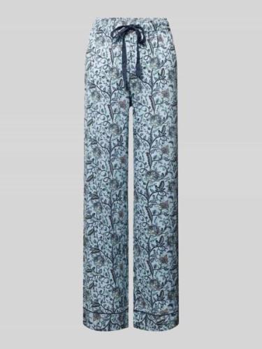 CCDK Copenhagen Pyjamahose mit elastischem Bund Modell 'Janet' in Blau...