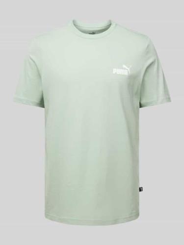 PUMA PERFORMANCE T-Shirt mit Label-Print in Lind, Größe S