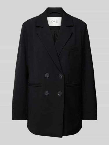 YAS Oversized Blazer mit Paspeltaschen Modell 'LIKKA' in Black, Größe ...