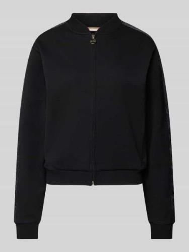 BOSS Sweatjacke mit Label-Details Modell 'Cosmo' in Black, Größe M