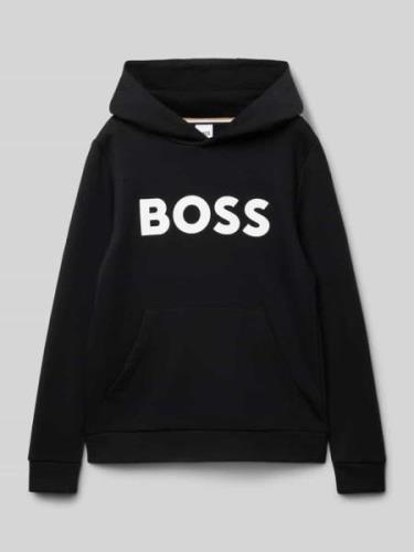 Boss Hoodie mit Kapuze in Black, Größe 140