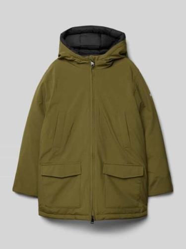 CHAMPION Parka mit Pattentaschen in Oliv, Größe 140