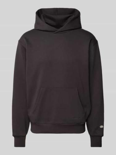 CHAMPION Hoodie mit Kapuze in Anthrazit, Größe L