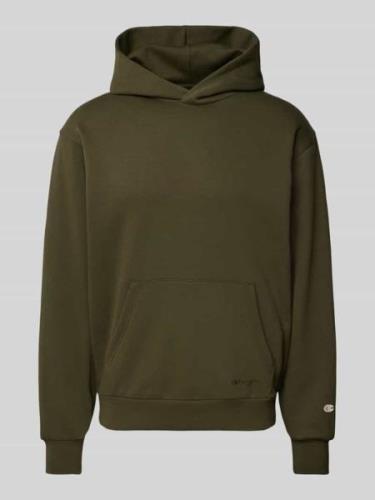 CHAMPION Hoodie mit Kapuze in Oliv, Größe L