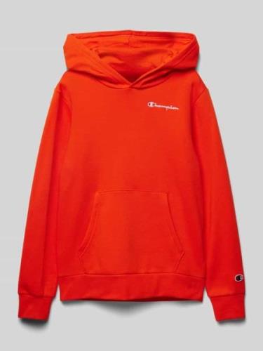 CHAMPION Hoodie mit Kapuze in Hellrot, Größe 140