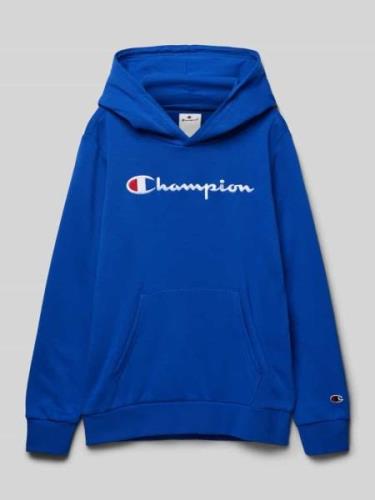 CHAMPION Hoodie mit Kapuze in Royal, Größe 128