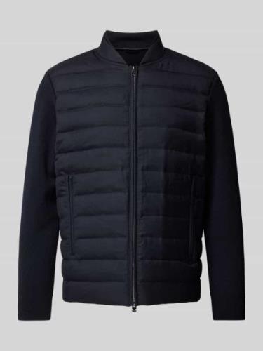 Emporio Armani Jacke mit gesteppter Vorderseite in Marine, Größe 48