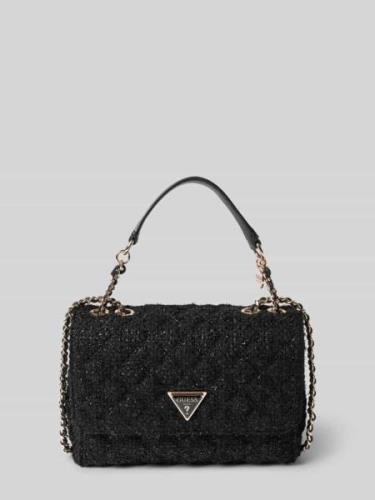 Guess Handtasche mit Label-Applikation Modell 'GIULLY 2' in Black, Grö...