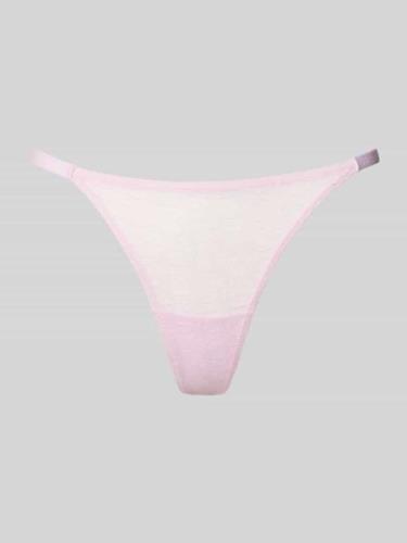 Guess String in semitransparentem Design Modell 'EDYTHA THONG' in Rosa...