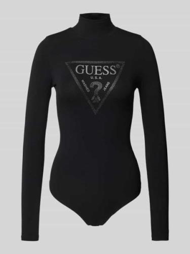 Guess Body mit Rollkragen Modell 'EVELYN' in Black, Größe M