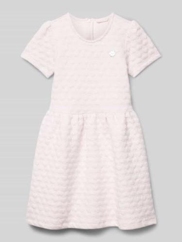 Guess Kleid mit Label-Patch in Rosa, Größe 92