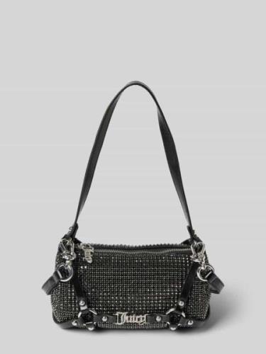 Juicy Couture Handtasche mit Ziersteinbesatz Modell 'MELANIE' in Black...