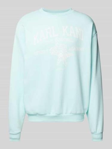 KARL KANI Sweatshirt mit Label-Print Modell 'Kani Street Academy' in H...