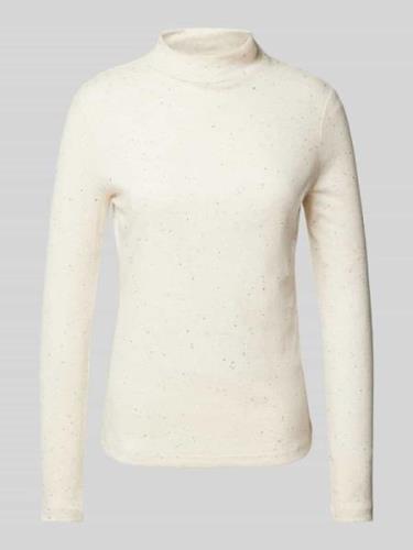 OPUS Longsleeve mit Rollkragen Modell 'Suhanna' in Offwhite, Größe 40