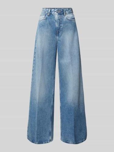 Pepe Jeans Wide Leg Jeans im 5-Pocket-Design in Blau, Größe 28/32