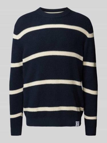 Pepe Jeans Strickpullover mit Rundhalsausschnitt Modell 'Cairo' in Mar...