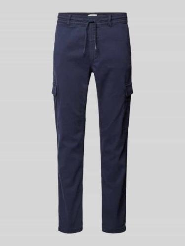 Pepe Jeans Slim Fit Cargohose mit Kordelzug Modell 'Gymdigo' in Blau, ...