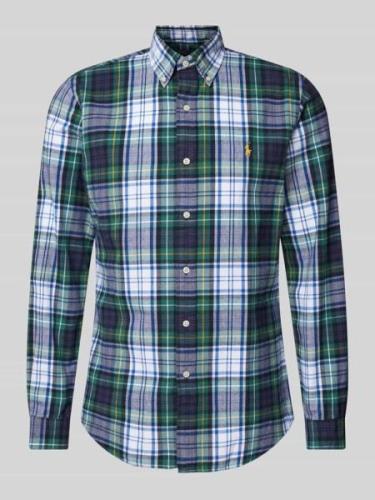 POLO RALPH LAUREN Custom Fit Freizeithemd mit Button-Down-Kragen in Du...