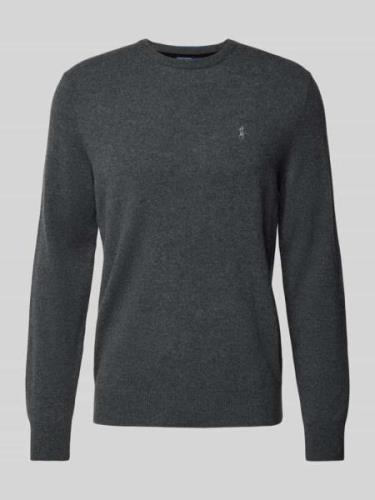 POLO RALPH LAUREN Strickpullover aus Lanawolle mit Rundhalsausschnitt ...