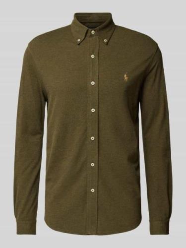 POLO RALPH LAUREN Slim Fit Freizeithemd mit aus reiner Baumwolle in Pi...