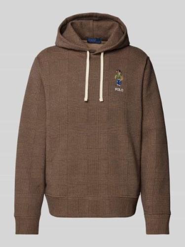 POLO RALPH LAUREN Hoodie mit Label-Stitching in Hazel, Größe S