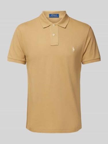 POLO RALPH LAUREN Custom Slim Fit Poloshirt aus reiner Baumwolle in Se...