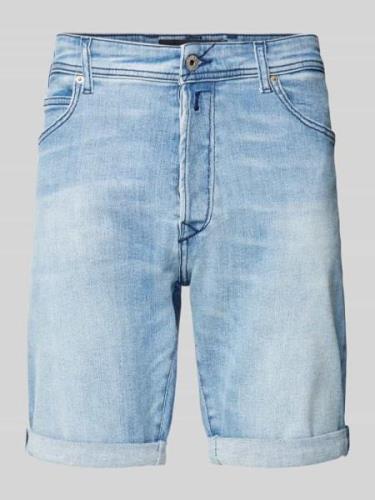 Replay Bermudas in Denim-Optik in Hellblau, Größe 31