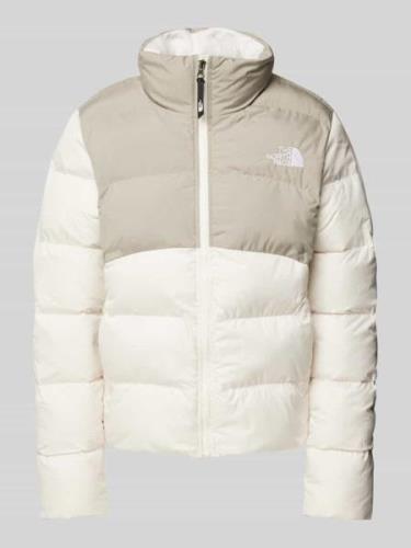 The North Face Steppjacke mit Stehkragen Modell 'Saikuru' in Offwhite,...