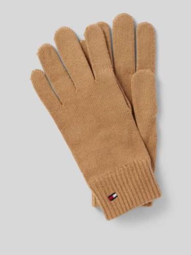 Tommy Hilfiger Handschuhe mit Logo-Stitching Modell 'ESSENTIALS' in Be...