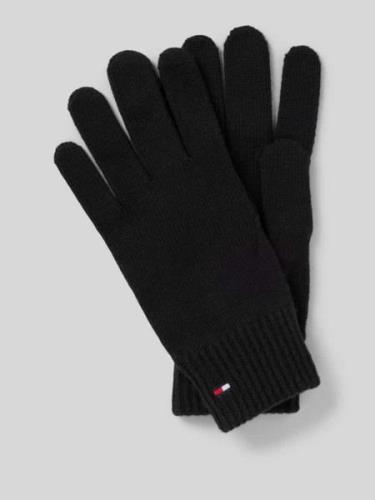 Tommy Hilfiger Handschuhe mit Logo-Stitching Modell 'ESSENTIALS' in Bl...