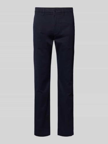 Tommy Hilfiger Regular Fit Chino mit Knopfverschluss in Marine, Größe ...