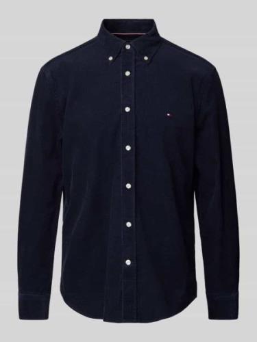 Tommy Hilfiger Regular Fit Cordhemd mit Button-Down-Kragen Modell 'SOL...