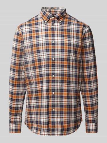 Tommy Hilfiger Regular Fit Freizeithemd mit Button-Down-Kragen in Oran...