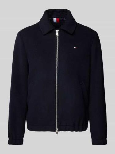 Tommy Hilfiger Jacke mit Zweiwege-Reißverschluss in Marine, Größe L