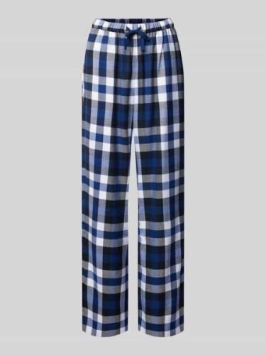 TOMMY HILFIGER Pyjama-Hose mit Tunnelzug in Dunkelblau, Größe L