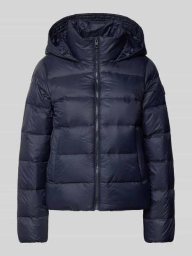 Tommy Hilfiger Daunenjacke mit Stehkragen in Dunkelblau, Größe XXL