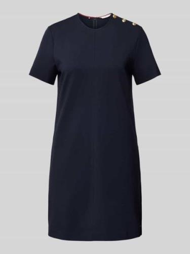 Tommy Hilfiger Minikleid mit Label-Details Modell 'PUNTO' in Dunkelbla...